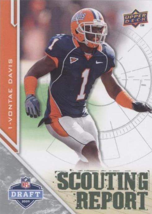 2009 Upper Deck Draft Edition Vontae Davis #228