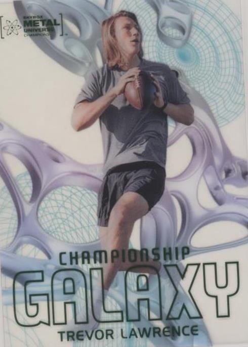 2021 Skybox Metal Universe Champions Trevor Lawrence #CG-29