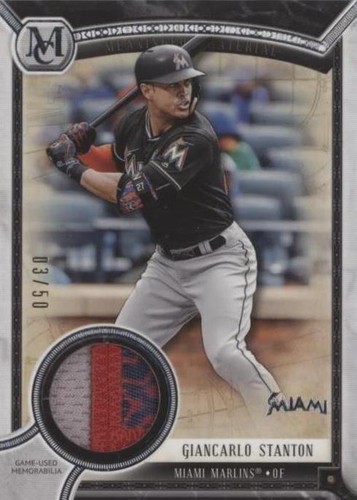 2018 Topps Museum Collection - Giancarlo Stanton #MMR-GST