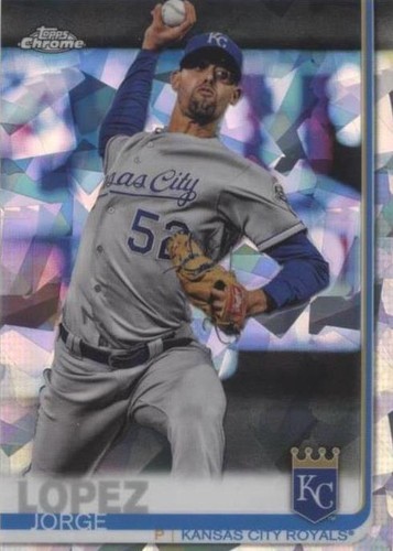 2019 Topps Chrome Sapphire Edition - Jorge Lopez #651