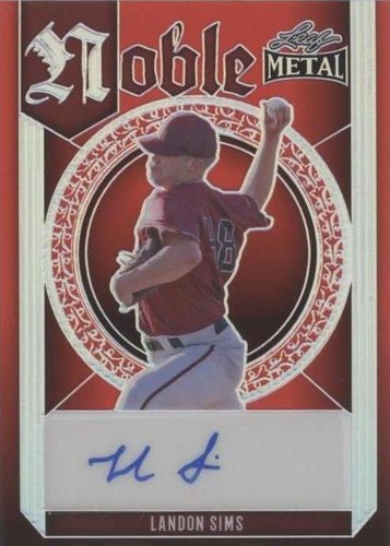 2023 Leaf Metal - Landon Sims #N-LS1