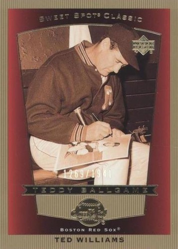2003 Upper Deck Sweet Spot Classic - Ted Williams #101