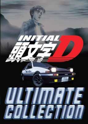 DVD Initial D Series Season 1-6 + Battle Stage + Extra Stage + Legend 1-3
