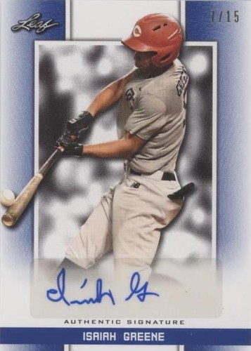 2019 Leaf Perfect Game National Showcase - Isaiah Greene #BA-IG1