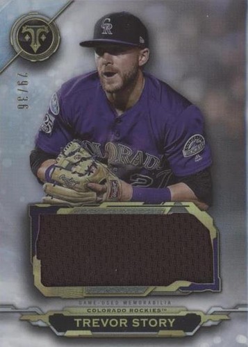 2019 Topps Triple Threads - Trevor Story #SJR-TS2