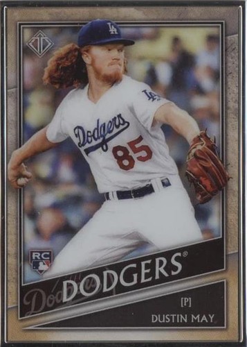 Dustin may bowman ドジャース　ダスティン　メイauto サイン 2024 Topps Series 1 DUSTIN MAY Baseball Stars Autograph RED
