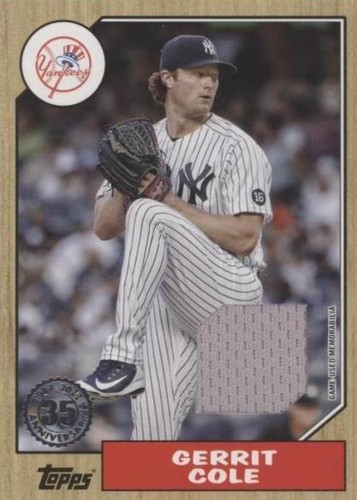 2022 Topps Series 1 - Gerrit Cole #87R-GC