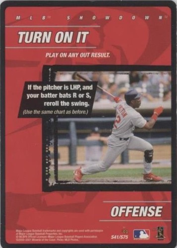 2001 MLB Showdown - Shawon Dunston #S41