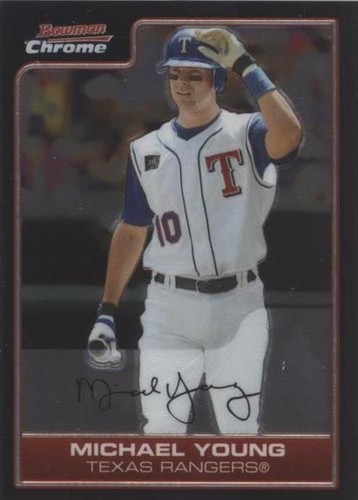2006 Bowman Chrome - Michael Young #59