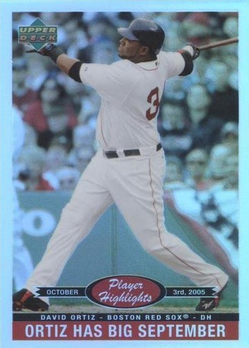 2006 Upper Deck Special F/X - David Ortiz #PH-26