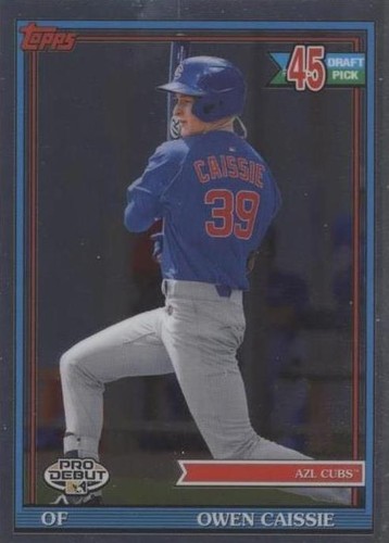2021 Topps Pro Debut - Owen Caissie #PDC-181