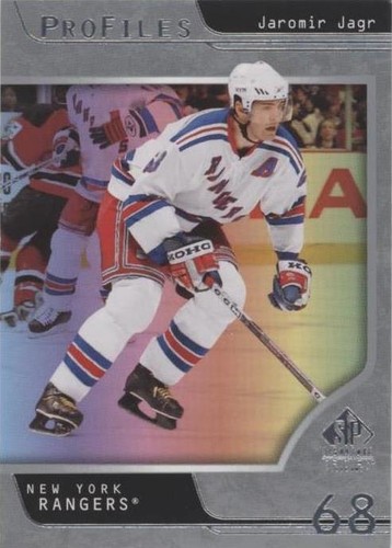 2020-21 Upper Deck SP Signature Edition Legends - Jaromir Jagr #P-16