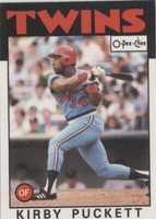 1986 O-Pee-Chee - Kirby Puckett #329
