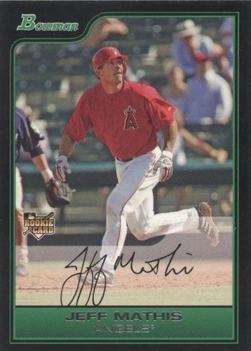 2006 Bowman Draft Picks & Prospects - Jeff Mathis #BDP34