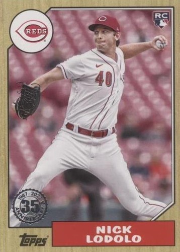 2022 Topps Update Series - Nick Lodolo #87TBU-16