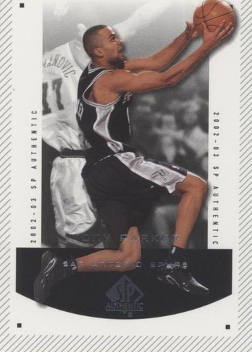 2002-03 SP Authentic - Tony Parker #84