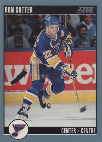 1992-93 Score Canadian - Ron Sutter #86