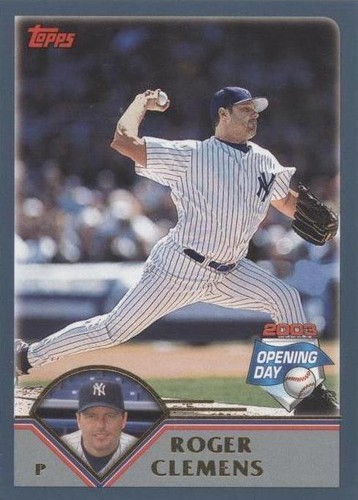 2003 Topps Opening Day - Roger Clemens #65
