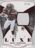 2015 Panini Luxe Duke Johnson #83