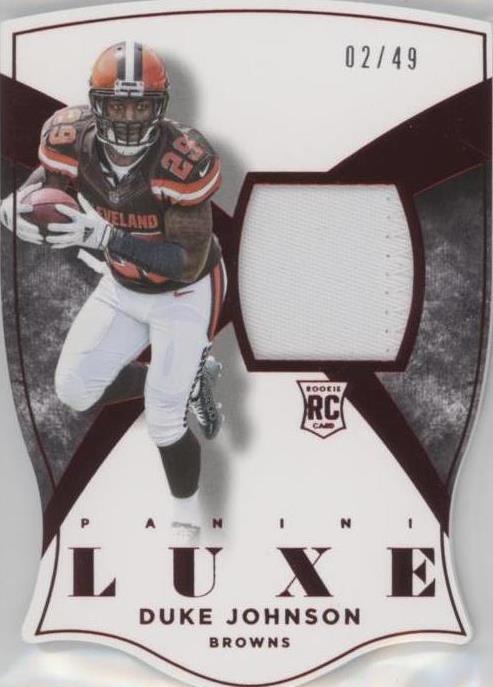 2015 Panini Luxe Duke Johnson #83