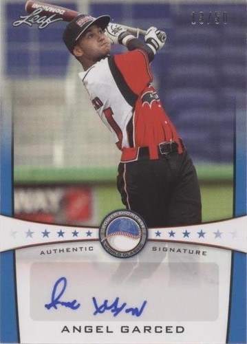 2013 Leaf Power Showcase - Angel Garced #PSA-AG1