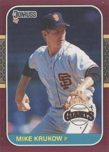 1987 Donruss Opening Day - Mike Krukow #98