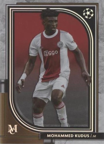 2021-22 Topps Museum Collection UCL Mohammed Kudus #5