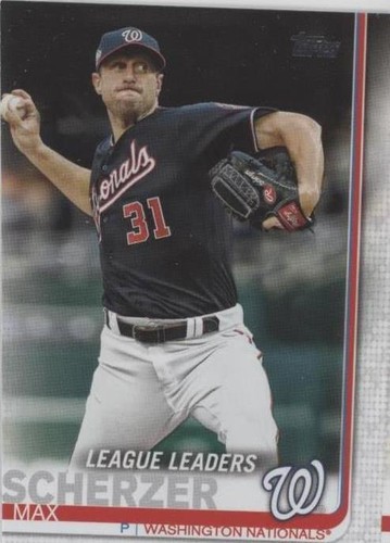 2019 Topps - Max Scherzer #6