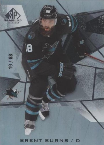 2021-22 Upper Deck SP Game Used - Brent Burns #28