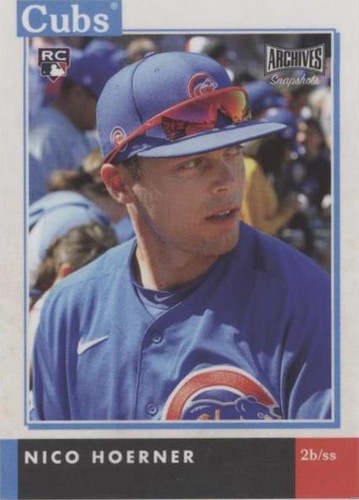 2020 Topps Archives Snapshots - Nico Hoerner #AS-NH