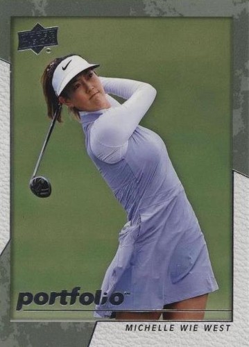 2024 Upper Deck Portfolio - Michelle Wie #40