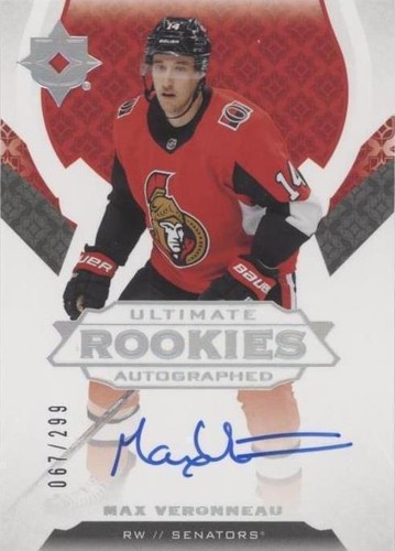 2019-20 Upper Deck Ultimate Collection - Max Veronneau #128