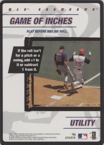 2001 MLB Showdown - Dmitri Young #S74