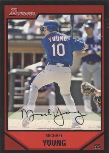 2007 Bowman - Michael Young #194