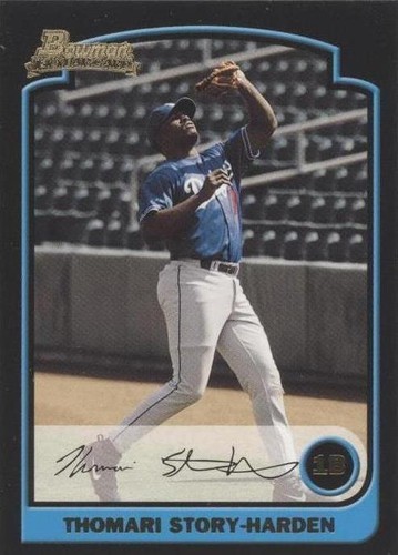 2003 Bowman - Thomari Story-Harden #314