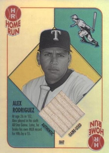 2003 Topps Chrome - Alex Rodriguez #BBCR-AR