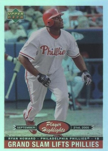 2006 Upper Deck Special F/X - Ryan Howard #PH-10