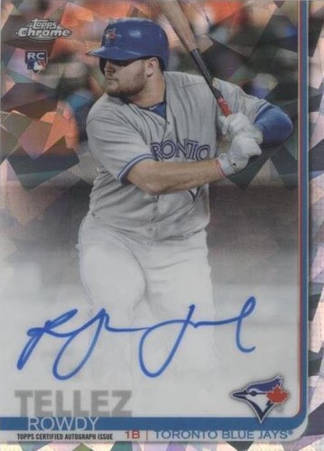 2019 Topps Chrome Sapphire Edition - Rowdy Tellez #CSA-RT