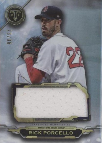 2019 Topps Triple Threads - Rick Porcello #SJR-RP3