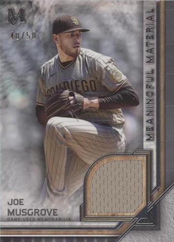 2023 Topps Museum Collection - Joe Musgrove #MMR-JMU