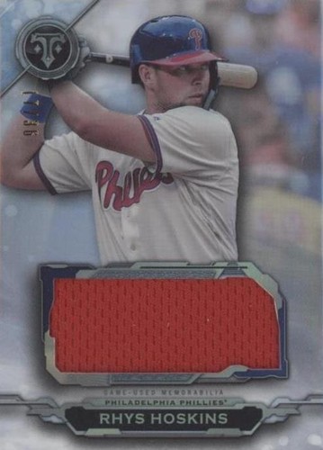 2019 Topps Triple Threads - Rhys Hoskins #SJR-RH1
