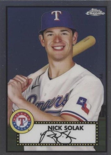 2021 Topps Chrome Platinum Anniversary - Nick Solak #295
