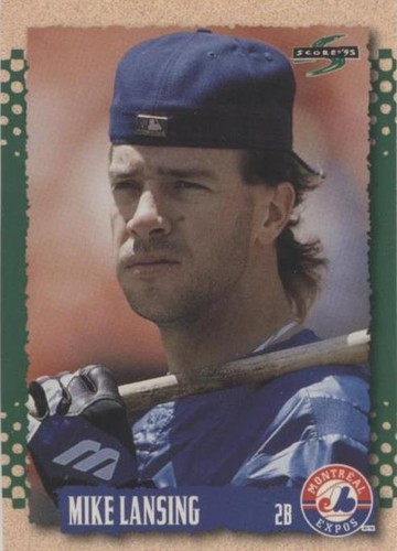1995 Score - Mike Lansing #127