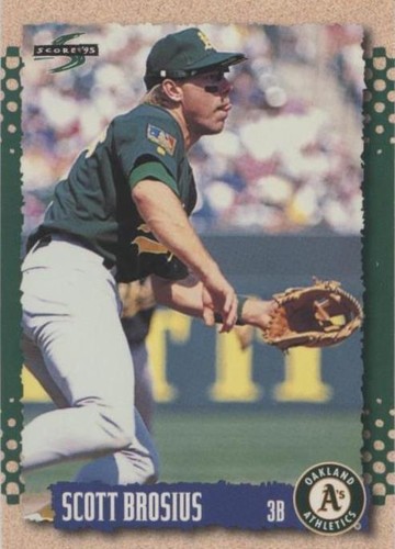 1995 Score - Scott Brosius #160