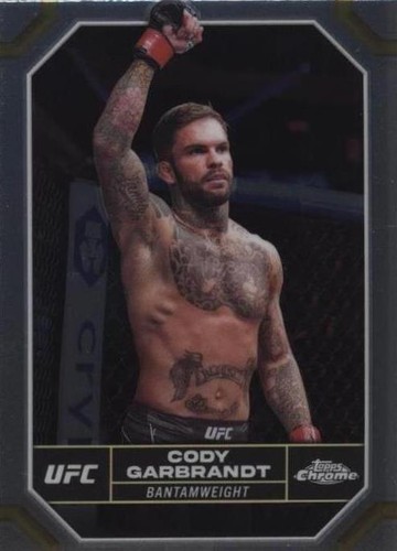 CODY GARBRANDT 2022 Panini Select UFC CAGE FIGHTER Auto SP