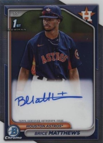2024 Bowman - Brice Matthews #CPA-BM