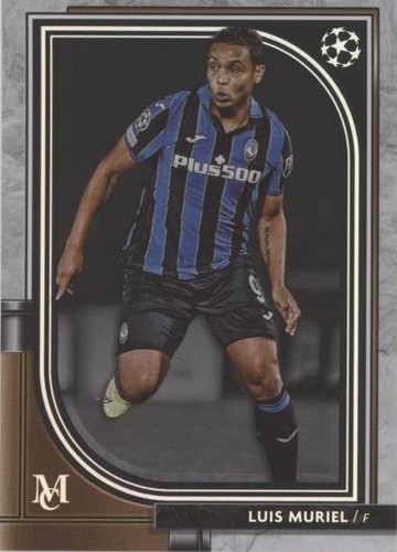 2021-22 Topps Museum Collection UCL Luis Muriel #31