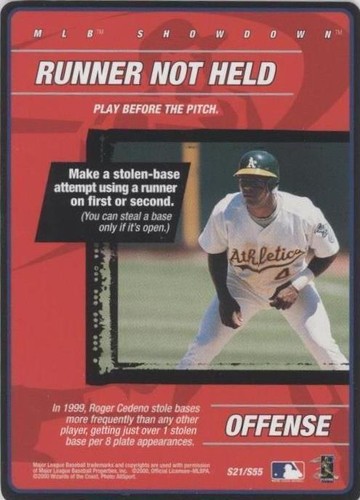 2000 MLB Showdown - Miguel Tejada #S21