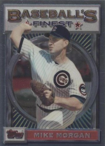 1993 Topps Finest - Mike Morgan #188
