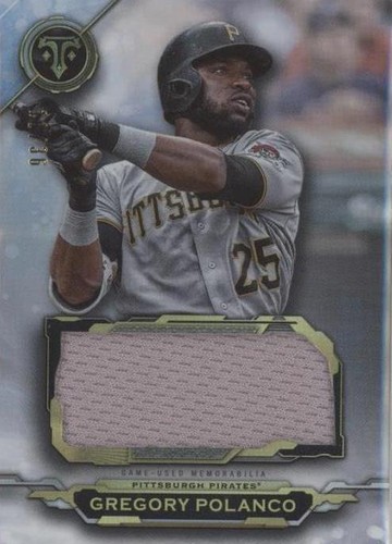 2019 Topps Triple Threads - Gregory Polanco #SJR-GP2